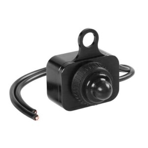 Lampa ΔΙΑΚΟΠΤΗΣ 12V 6A ΤΙΜΟΝΙΟΥ ΜΟΤΟ ΑΔΙΑΒΡΟΧΟΣ 6mm ΜΑΥΡΟΣ 1ΤΕΜ.