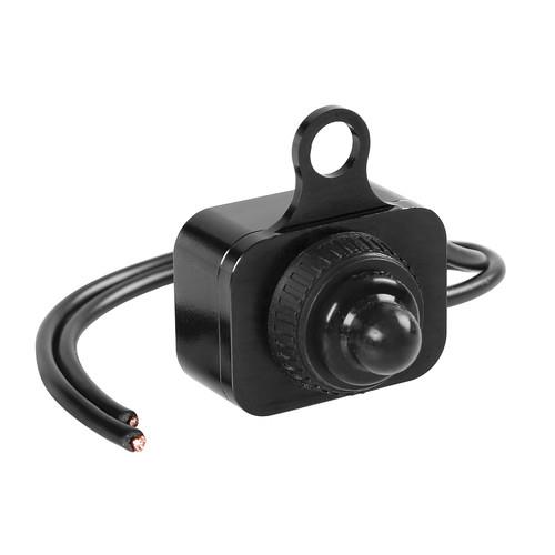 Lampa ΔΙΑΚΟΠΤΗΣ 12V 6A ΤΙΜΟΝΙΟΥ ΜΟΤΟ ΑΔΙΑΒΡΟΧΟΣ 6mm ΜΑΥΡΟΣ 1ΤΕΜ.