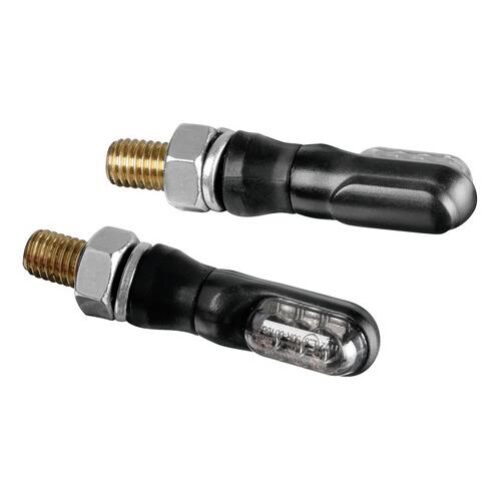Lampa ΦΛΑΣ ΜΟΤΟ NANO LED 12V 35x18mm ΜΑΥΡΑ 2 ΤΕΜ.