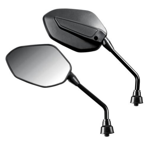 Lampa ΚΑΘΡΕΠΤΕΣ ΜΟΤΟ BORG M10x1,25 ΜΑΥΡΟΙ 2 ΤΕΜ.