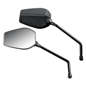 Lampa ΚΑΘΡΕΠΤΕΣ ΜΟΤΟ FENDER M10x1,25 ΜΑΥΡΟΙ/CARBON 2 ΤΕΜ.