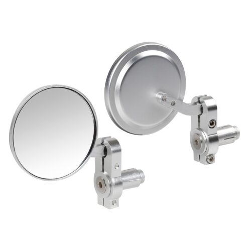 Lampa ΚΑΘΡΕΠΤΕΣ ΣΕ ΘΕΣΗ ΑΝΤΙΒΑΡΟΥ ΜΟΤΟ DERNIER 80mm 13-18mm  ΧΡΩΜΙΟ -2 ΤΕΜ.