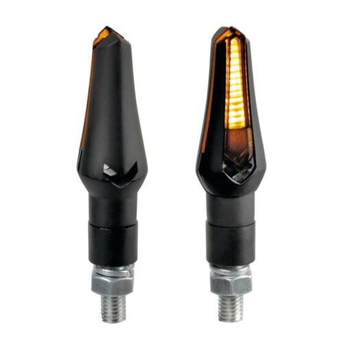Lampa ΦΛΑΣ ΜΟΤΟ ZEPHYR ΜΑΥΡΑ 12V SMD LED 72,5×21,5mm 2ΤΕΜ.