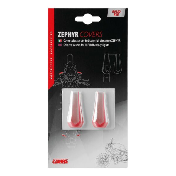 Lampa ΚΑΠΑΚΙ - ΚΑΛΥΜΜΑ ΓΙΑ ΦΛΑΣ ΜΟΤΟ ZEPHYR - ΚΟΚΚΙΝΟ 2ΤΕΜ. - Image 3