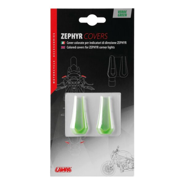 Lampa ΚΑΠΑΚΙ - ΚΑΛΥΜΜΑ ΓΙΑ ΦΛΑΣ ΜΟΤΟ ZEPHYR - ΠΡΑΣΙΝΟ 2ΤΕΜ. - Image 3