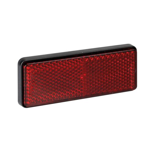 Lampa ΑΝΑΚΛΑΣΤΗΡΑΣ ΚΟΚΚΙΝΟΣ ΜΕ ΒΙΔΑ ΓΙΑ ΣΤΗΡΙΞΗ ΠΙΣΩ ΣΕ ΠΙΝΑΚΙΔΑ ΜΟΤΟ 90x35mm -1ΤΕΜ