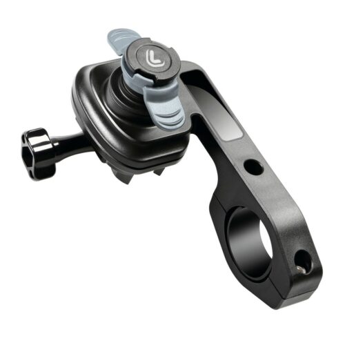 Optiline Διπλή Βάση Στήριξης Κινητού και Action Camera Combo της σειράς Optiline για Τιμόνι Ποδηλάτου με διάμετρο από 22 mm έως 31,75 mm και σύστημα Duolock, συμβατή με Θήκες ή Αντάπτορες Κινητού Optiline και Θήκες για Action Cameras