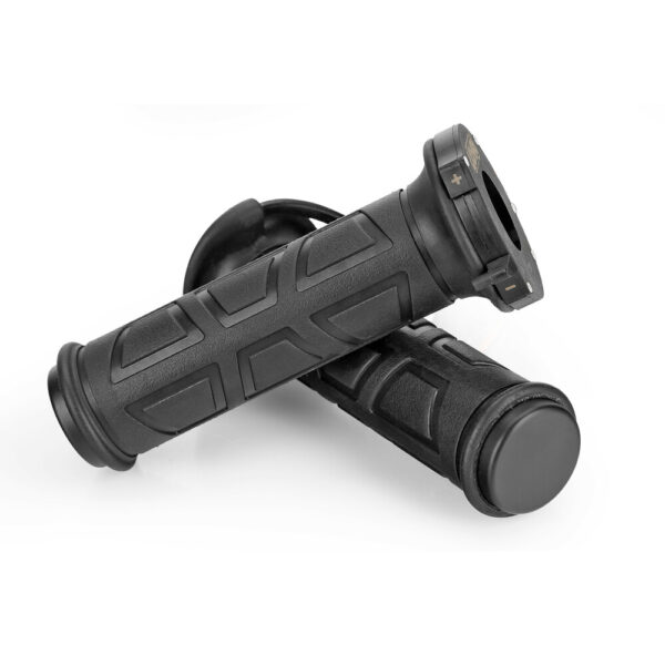 Lampa ΧΕΡΟΥΛΙΑ MOTO ΘΕΡΜΑΙΝΟΜΕΝΑ 12V HEATED GRIPS EASY ΜΑΥΡΑ 4 ΕΠΙΠΕΔΩΝ ΘΕΡΜΑΝΣΗΣ LAMPA - 2 ΤΕΜ.