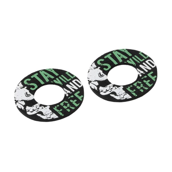 Lampa ΧΕΡΟΥΛΙΑ MOTO DONUT OFF-ROAD ΜΑΥΡΑ/ΠΡΑΣΙΝΑ 22MM+25MM 12CM 2ΤΕΜ - Image 2