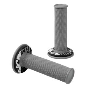 Lampa ΧΕΡΟΥΛΙΑ MOTO DONUT OFF-ROAD ΓΚΡΙ/ΓΚΡΙ 22MM+25MM 12CM 2ΤΕΜ