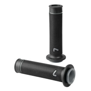 Lampa ΧΕΙΡΟΛΑΒΕΣ ΤΙΜΟΝΙΟΥ ΜΗΧΑΝΗΣ SPORT-GRIP ΜΑΥΡΟ/ΓΚΡΙ (22 mm-12cm/25mm-12,5cm) LAMPA - 2 ΤΕΜ.