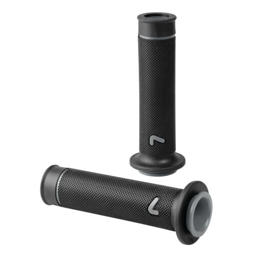 Lampa ΧΕΙΡΟΛΑΒΕΣ ΤΙΜΟΝΙΟΥ ΜΗΧΑΝΗΣ SPORT-GRIP ΜΑΥΡΟ/ΓΚΡΙ (22 mm-12cm/25mm-12,5cm) LAMPA – 2 ΤΕΜ.