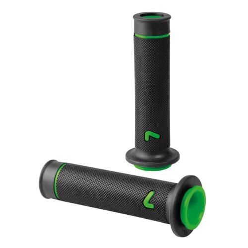 Lampa ΧΕΙΡΟΛΑΒΕΣ ΤΙΜΟΝΙΟΥ ΜΗΧΑΝΗΣ SPORT-GRIP ΜΑΥΡΟ/ΠΡΑΣΙΝΟ (22 mm-12cm/25mm-12,5cm) LAMPA – 2 ΤΕΜ.