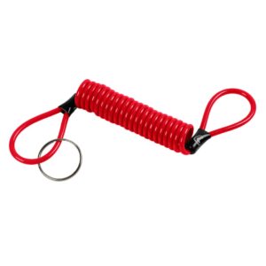 Lampa ΣΠΙΡΑΛ ΥΠΕΝΘΥΜΙΣΗΣ ΓΙΑ ΑΝΤΙΚΛΕΠΤΙΚΟ ΔΙΣΚΟΦΡΕΝΟΥ ΚΟΚΚΙΝΟ 4mm 150cm