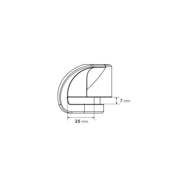 Lampa ΑΝΤΙΚΛΕΠΤΙΚΟ ΔΙΣΚΟΦΡΕΝΟΥ STONE XS ΜΑΥΡΟ 5,5mm (2 ΚΛΕΙΔΙΑ) LAMPA - 1 ΤΕΜ - Image 3