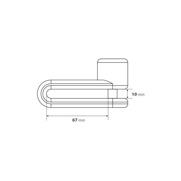 Lampa ΑΝΤΙΚΛΕΠΤΙΚΟ ΔΙΣΚΟΦΡΕΝΟΥ PINCH ΚΟΚΚΙΝΟ 10mm (2 ΚΛΕΙΔΙΑ) LAMPA - 1 ΤΕΜ - Image 2