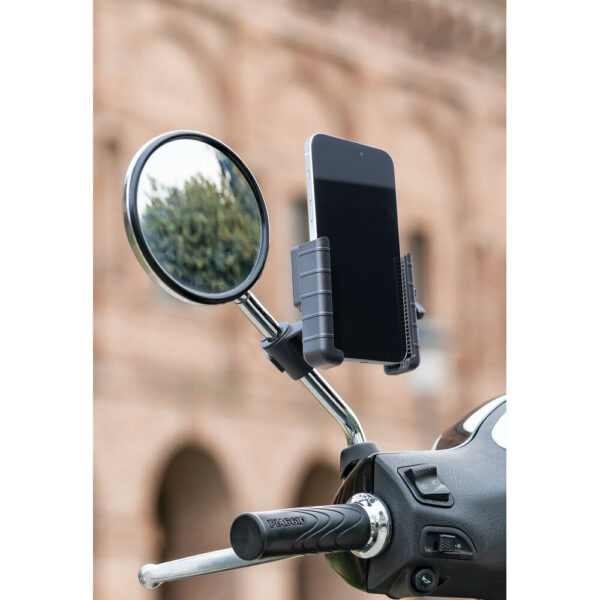 Optiline ΒΑΣΗ ΣΤΗΡΙΞΗΣ ΚΙΝΗΤΟΥ SMART SCOOTER GRIP 62>82mm (ΣΤΗΡΙΞΗ ΣΕ ΚΑΘΡΕΠΤΗ & ΣΕ ΜΠΑΡΑ 9>14mm) OPTILINE -1 TEM. - Image 2