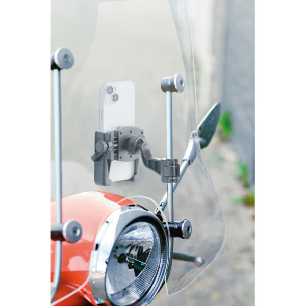 Optiline ΒΑΣΗ ΣΤΗΡΙΞΗΣ ΚΙΝΗΤΟΥ SMART SCOOTER GRIP 62>82mm (ΣΤΗΡΙΞΗ ΣΕ ΚΑΘΡΕΠΤΗ & ΣΕ ΜΠΑΡΑ 9>14mm) OPTILINE -1 TEM. - Image 4