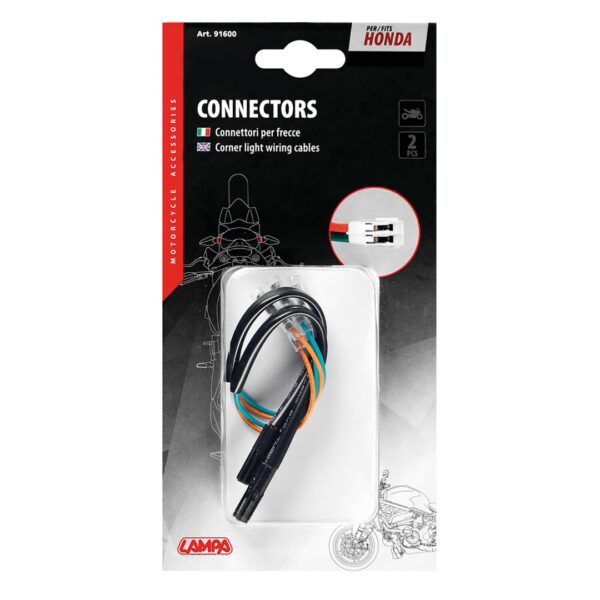 Lampa ΚΑΛΩΔΙΩΣΗ ΓΙΑ ΣΥΝΔΕΣΗ LED ΦΛΑΣ HONDA 2ΤΕΜ. - Image 4