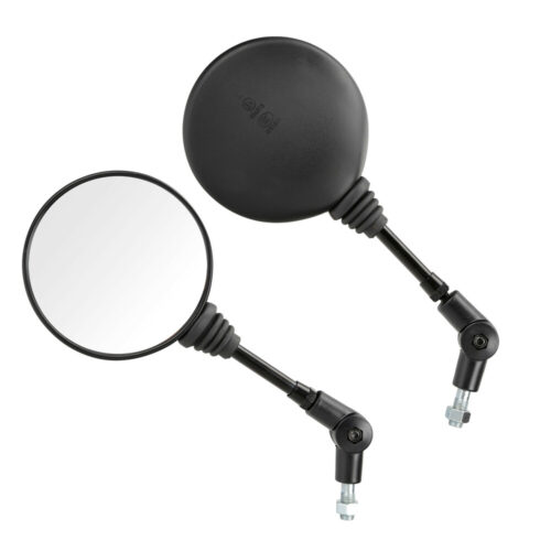 Lampa ΚΑΘΡΕΠΤΕΣ MOTO BICO ΣΤΡΟΓΓΥΛΟΙ M10x1,25 DX ΜΑΥΡΟΙ LAMPA – 2 τεμ.