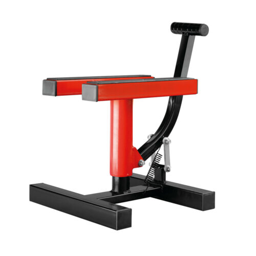 Lampa ΣΤΑΝΤ ΑΝΥΨΩΣΗΣ ΤΡΟΧΟΥ MOTO (CROSS/ENDURO) MAX150kg / ΥΨΟΣ: 30-40cm/ ΒΑΣΗ: 20x30cm ΚΟΚΚΙΝΟ CROSS LIFT LAMPA – 1 τεμ.
