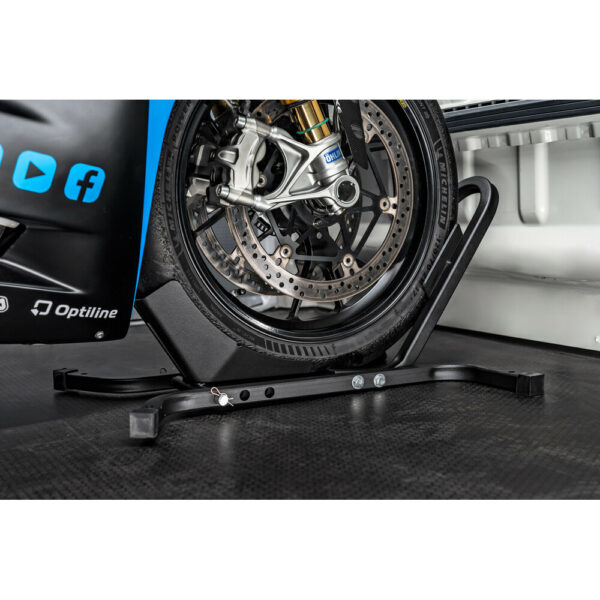 Lampa ΣΤΑΝΤ MOTO ΕΜΠΡΟΣ ΤΡΟΧΟΥ STAND LOCK ΓΙΑ ΕΛΑΣΤΙΚΑ 15-21 ΙΝΤΣΩΝ max180mm ΣΕ ΜΑΥΡΟ ΧΡΩΜΑ LAMPA - 1 ΤΕΜ. - Image 3