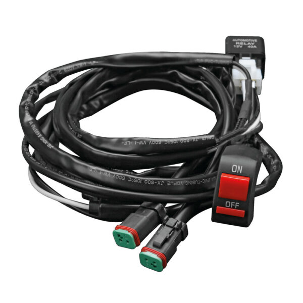 Lampa ΚΑΛΩΔΙΩΣΗ ΓΙΑ ΠΡΟΒΟΛΕΙΣ MOTO (ΔΙΑΚΟΠΤΗ ON/OFF+ ΗΛ.ΚΑΛΩΔΙΑ 2,5m/ 12V+ ΡΕΛΕ 40A LAMPA - 1 ΤΕΜ.