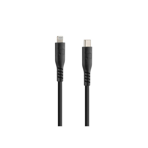 Optiline Καλώδιο USB Type C σε Apple Lightning 8 Pin 3000mA/60W της σειράς Optiline για Φόρτιση, Συγχρονισμό και Μεταφορά Δεδομένων Κινητού και Ηλεκτρονικών Συσκευών με επένδυση από σιλικόνη και μήκος 20 cm