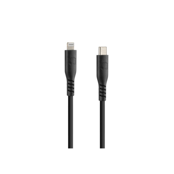 Optiline Καλώδιο USB Type C σε Apple Lightning 8 Pin 3000mA/60W της σειράς Optiline για Φόρτιση, Συγχρονισμό και Μεταφορά Δεδομένων Κινητού και Ηλεκτρονικών Συσκευών με επένδυση από σιλικόνη και μήκος 20 cm