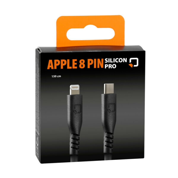 Optiline Καλώδιο USB Type C σε Apple Lightning 8 Pin 3000mA/60W της σειράς Optiline για Φόρτιση, Συγχρονισμό και Μεταφορά Δεδομένων Κινητού και Ηλεκτρονικών Συσκευών με επένδυση από σιλικόνη και μήκος 150 cm - Image 2