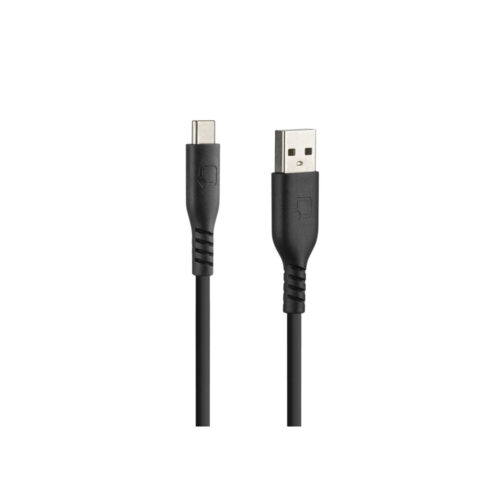 Optiline Καλώδιο USB Type A σε USB Type C 3000mA/18W της σειράς Optiline για Φόρτιση, Συγχρονισμό και Μεταφορά Δεδομένων Κινητού και Ηλεκτρονικών Συσκευών με επένδυση από σιλικόνη και μήκος 60 cm