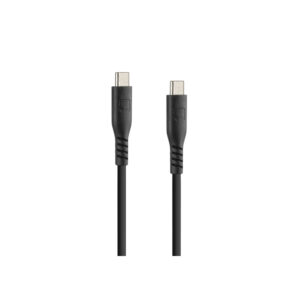 Optiline Καλώδιο USB Type C σε USB Type C 3000mA/60W της σειράς Optiline για Φόρτιση, Συγχρονισμό και Μεταφορά Δεδομένων Κινητού και Ηλεκτρονικών Συσκευών με επένδυση από σιλικόνη και μήκος 60 cm