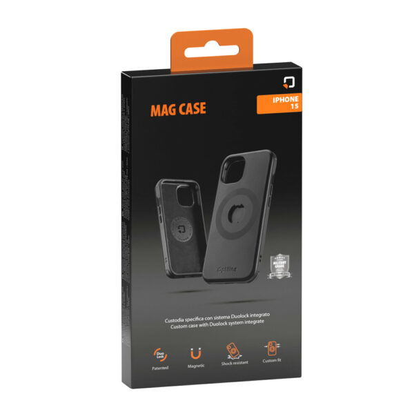 Optiline Θήκη Κινητού Mag Case iPhone της σειράς Optiline για Apple iPhone 15 MagSafe Τεχνολογίας με 34 μαγνήτες και Δυνατότητα Ασύρματης Φόρτισης συμβατή με Βάσεις Στήριξης Κινητού Optiline για Μηχανή με σύστημα Duolock - Image 2