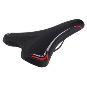 Lampa Σέλα ποδηλάτου (270x150mm /450gr ) μαύρη/κόκκινη Dynamic MTB/Racing S-8 Selle/Saddles Specialist