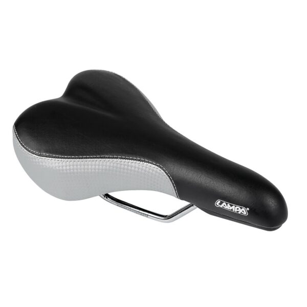 Lampa Σέλα ποδηλάτου (265x155mm /320gr) μαύρη/γκρι Sella Dynamic MTB/Racing S-17 Selle/Saddle - Image 2