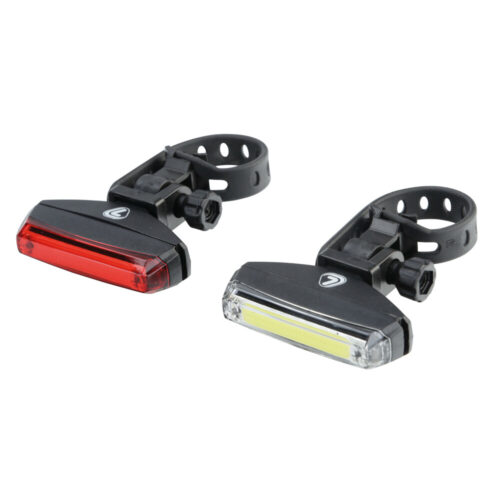Lampa ΦΩΣ ΠΟΔΗΛΑΤΟΥ ΣΕΤ  ILUMIA SET 3 ΧΡΗΣΕΩΝ ΛΕΥΚΟ ΦΩΣ ΕΜΠΡΟΣ 20lm + ΠΙΣΩ ΚΟΚΚΙΝΟ ΦΩΣ 10lm