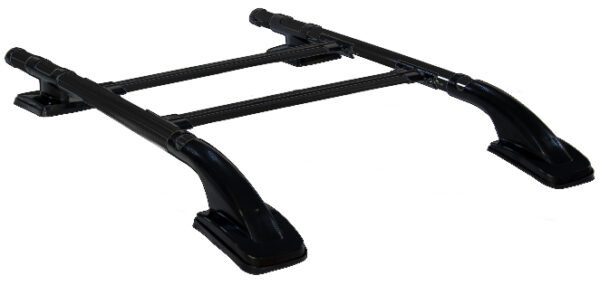 Omtec ΜΠΑΡΕΣ ΟΡΟΦΗΣ ΓΙΑ TOYOTA HILUX 2006-2015 / HILUX 2015+ ΠΑΡΑΛΛΗΛΕΣ ΑΛΟΥΜΙΝΙΟΥ SH ΜΑΥΡΕΣ