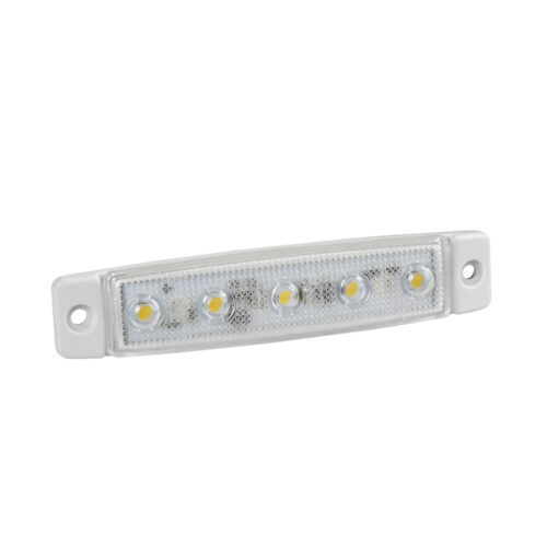 Lampa ΦΩΣ ΟΓΚΟΥ 12/24V 5xSMD LED ΛΕΥΚΟ ΔΙΑΦΑΝΟ 96x20mm ΜΕ ΕΓΚΡΙΣΗ ΤΥΠΟΥ R7/R10  LAMPA – 1 TEM.