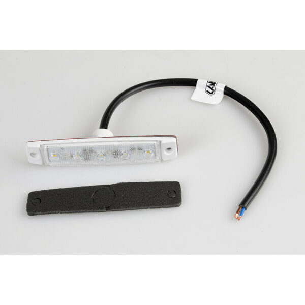 Lampa ΦΩΣ ΟΓΚΟΥ 12/24V 5xSMD LED ΛΕΥΚΟ ΔΙΑΦΑΝΟ 96x20mm ΜΕ ΕΓΚΡΙΣΗ ΤΥΠΟΥ R7/R10  LAMPA - 1 TEM. - Image 2