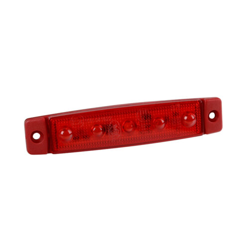 Lampa ΦΩΣ ΟΓΚΟΥ 12/24V 5xSMD LED ΚΟΚΚΙΝΟ 96x20mm ΜΕ ΕΓΚΡΙΣΗ ΤΥΠΟΥ R7/R10  LAMPA – 1 TEM.
