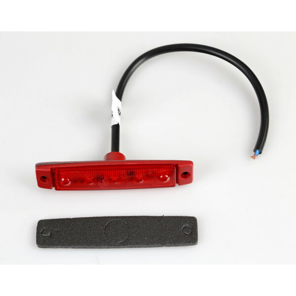 Lampa ΦΩΣ ΟΓΚΟΥ 12/24V 5xSMD LED ΚΟΚΚΙΝΟ 96x20mm ΜΕ ΕΓΚΡΙΣΗ ΤΥΠΟΥ R7/R10  LAMPA - 1 TEM. - Image 2