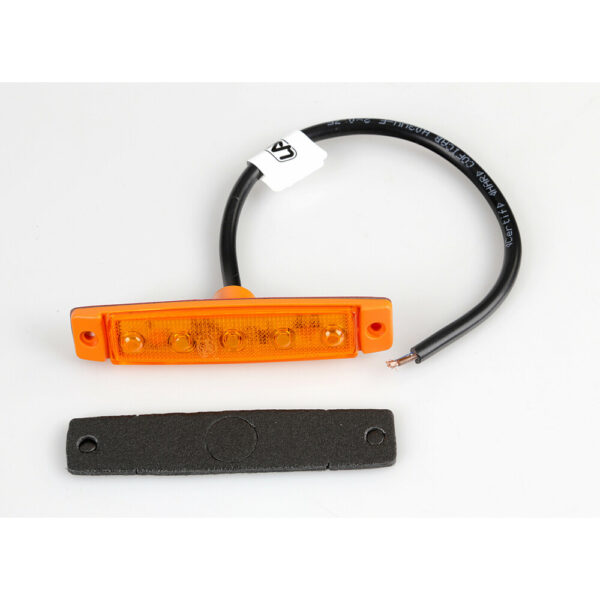 Lampa ΦΩΣ ΟΓΚΟΥ 12/24V 5xSMD LED ΠΟΡΤΟΚΑΛΙ 96x20mm ΜΕ ΕΓΚΡΙΣΗ ΤΥΠΟΥ R7/R10  LAMPA - 1 TEM. - Image 2