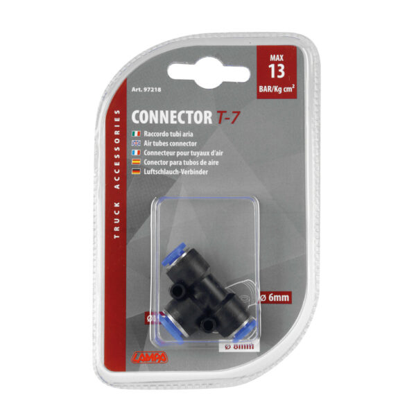 Lampa ΣΥΝΔΕΣΜΟΣ ΑΕΡΑ ΤΡΙΠΛΟΣ Φ 6/8mm MAX 13BAR kg/cm2 LAMPA - 1 TEM. - Image 3