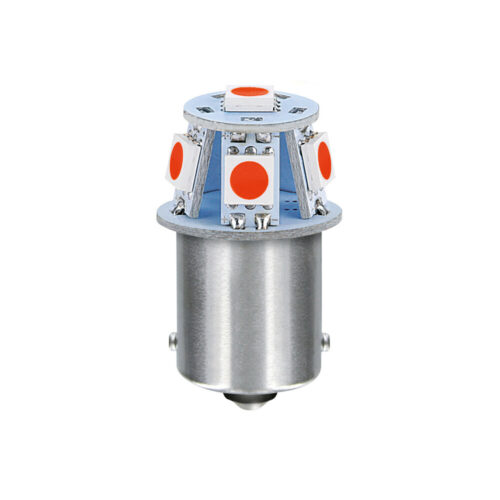 Lampa R5W BA15s 24/28V 6SMDX1CHIP LED 35lm ΚΟΚΚΙΝΟ ΚΟΥΤΙ LAMPA – 20 ΤΕΜ.
