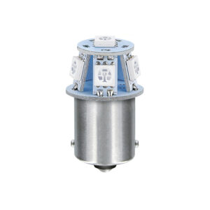 Lampa R5W BA15s 24/28V 6SMDX1CHIP LED 40lm ΜΠΛΕ ΚΟΥΤΙ LAMPA - 20 ΤΕΜ.