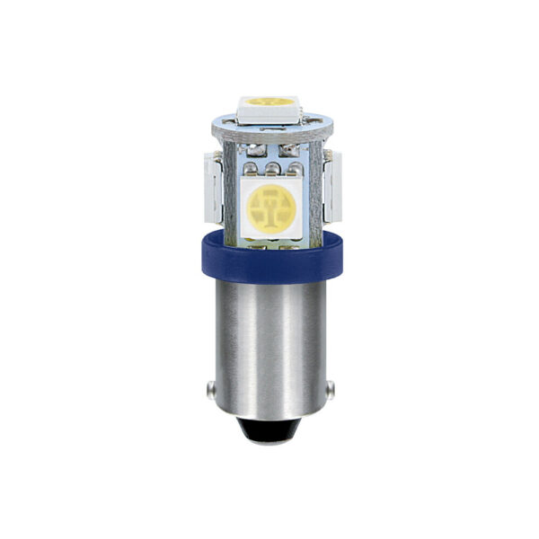 Lampa T4W BA9s 24/28V 5SMDx1CHIP LED 35lm ΜΠΛΕ ΚΟΥΤΙ LAMPA - 20 ΤΕΜ.