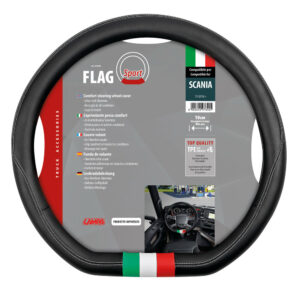 Lampa SCANIA G/P/R/S SERIE 7 11/2016+ ΚΑΛΥΜΜΑ ΤΙΜΟΝΙΟΥ ΦΟΡΤΗΓΟΥ FLAG ITALIA SKEENTEX ΜΑΥΡΟ (ΚΟΦΤΟ ΤΙΜΟΝΙ)