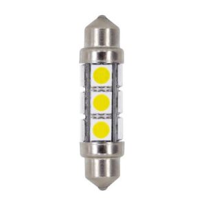 Lampa Λαμπάκια Πλαφονιέρας  24-30V SV8,5-8 10x41mm 216lm HYPER-LED (Διπλής Πολικότητας) Σακουλάκι 20τεμ