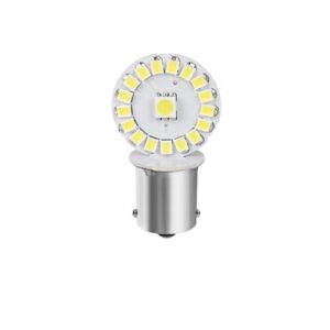Lampa P21W 24-28V BA15s 260lm ΜΟΝΟΠΟΛΙΚΟ ΛΕΥΚΟ ΔΙΑΘΛΑΣΗΣ HYPER-LED102  2ΤΕΜ.