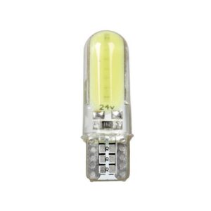 Lampa T10 W5W 24-30V W2,1x9,5d MEGA-LED COB 2SMDx12chips 150lm ΛΕΥΚΟ 2ΤΕΜ.